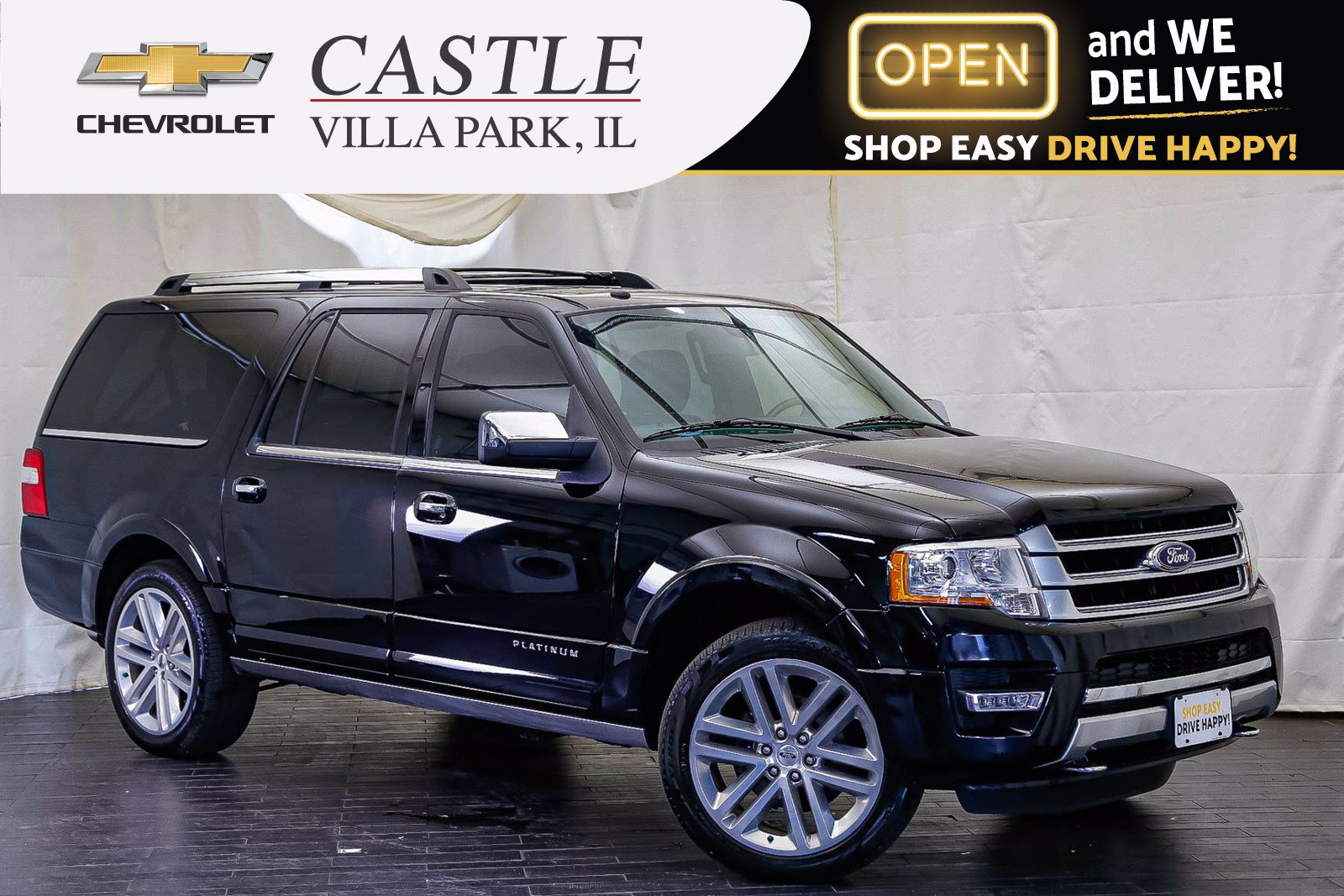 Pre-Owned 2016 Ford Expedition EL Platinum Sport Utility In Elk Grove ...